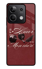 Velvet Cherry Redmi Note 13 5G Glass Case