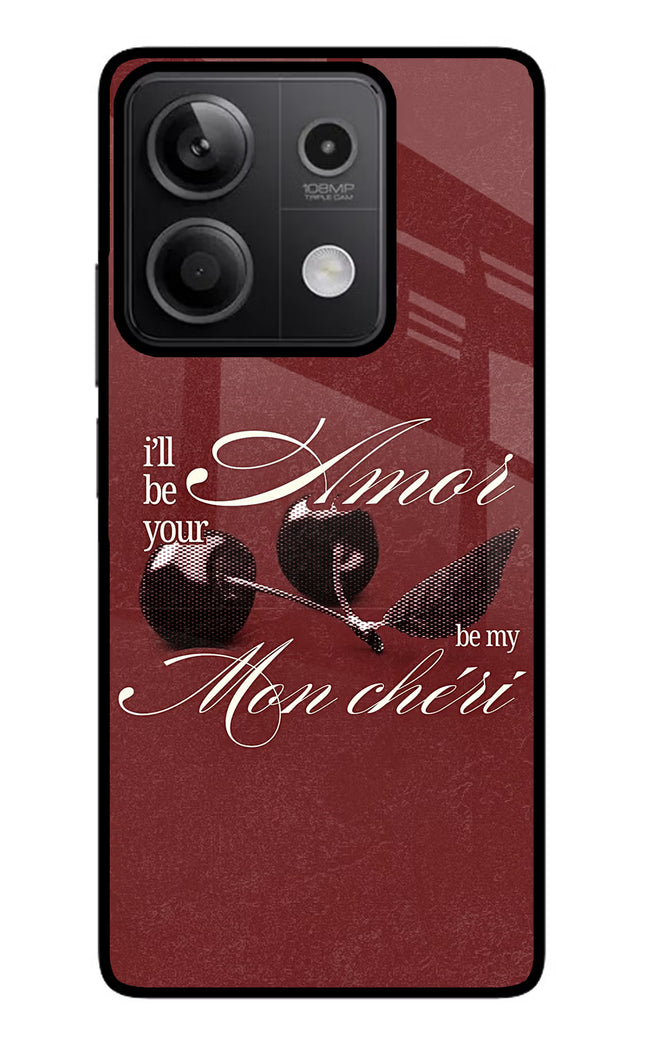 Velvet Cherry Redmi Note 13 5G Glass Case