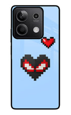 Peter Heart Redmi Note 13 5G Glass Case