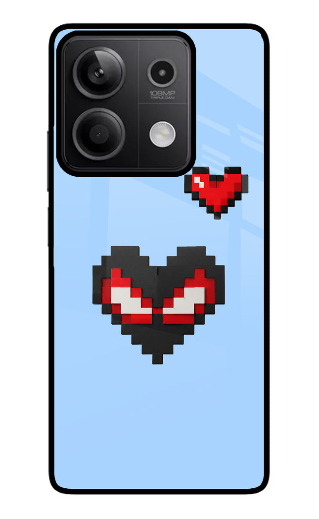 Peter Heart Redmi Note 13 5G Glass Case