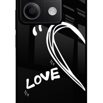 Love Line Redmi Note 13 5G Glass Case