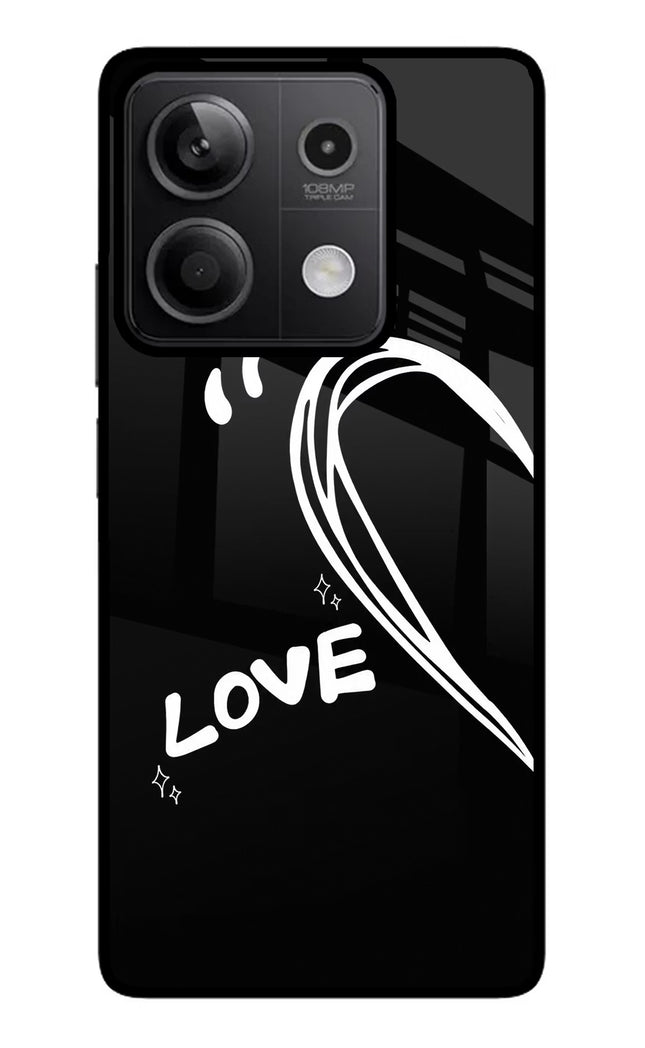 Love Line Redmi Note 13 5G Glass Case