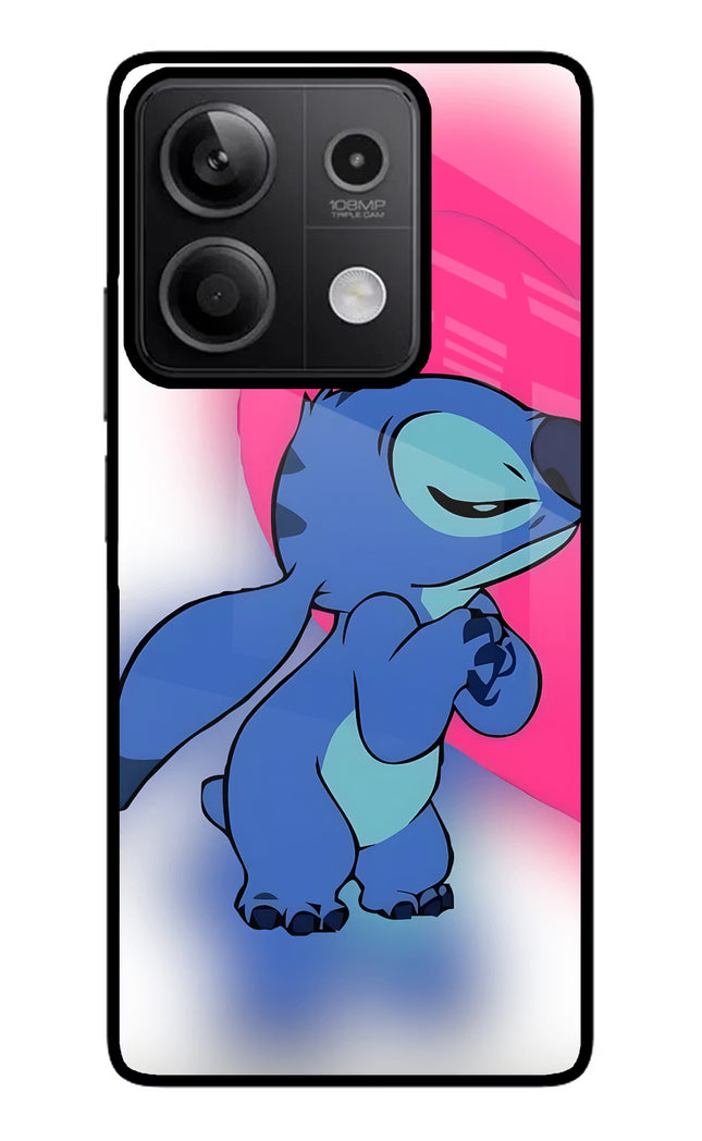 Stitch Hug Redmi Note 13 5G Glass Case