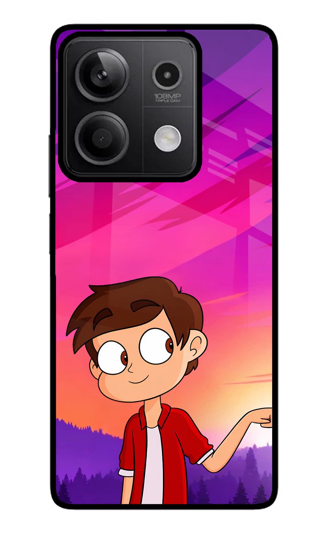 Marco Sunset Redmi Note 13 5G Glass Case