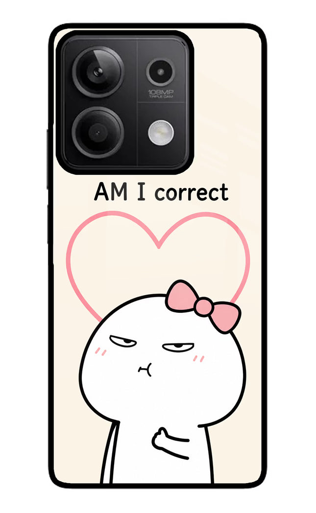 Always Right Redmi Note 13 5G Glass Case