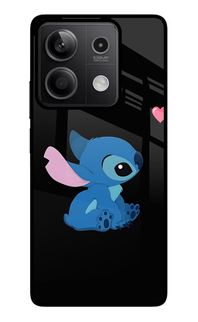 Stitch Crush Redmi Note 13 5G Glass Case