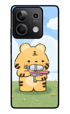 Tiger Treat Redmi Note 13 5G Glass Case