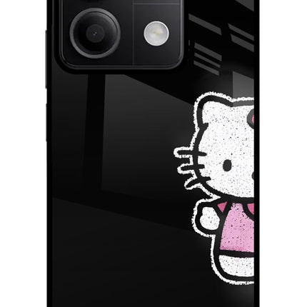 Kitty Charm Redmi Note 13 5G Glass Case