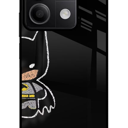 Bat Kitty Redmi Note 13 5G Glass Case Back Cover by Casekaro