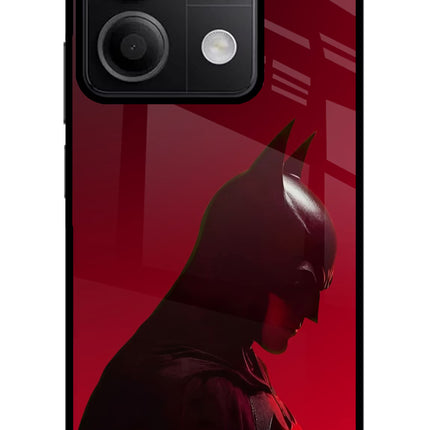 Dark Knight Redmi Note 13 5G Glass Case Back Cover by Casekaro