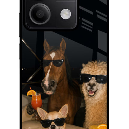 Party Squad Redmi Note 13 5G Glass Case