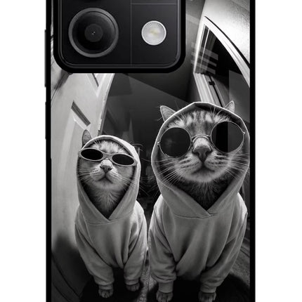 Hood Cats Redmi Note 13 5G Glass Case