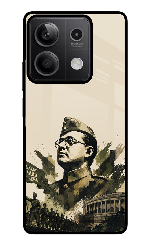 Netaji Rising Redmi Note 13 5G Glass Case