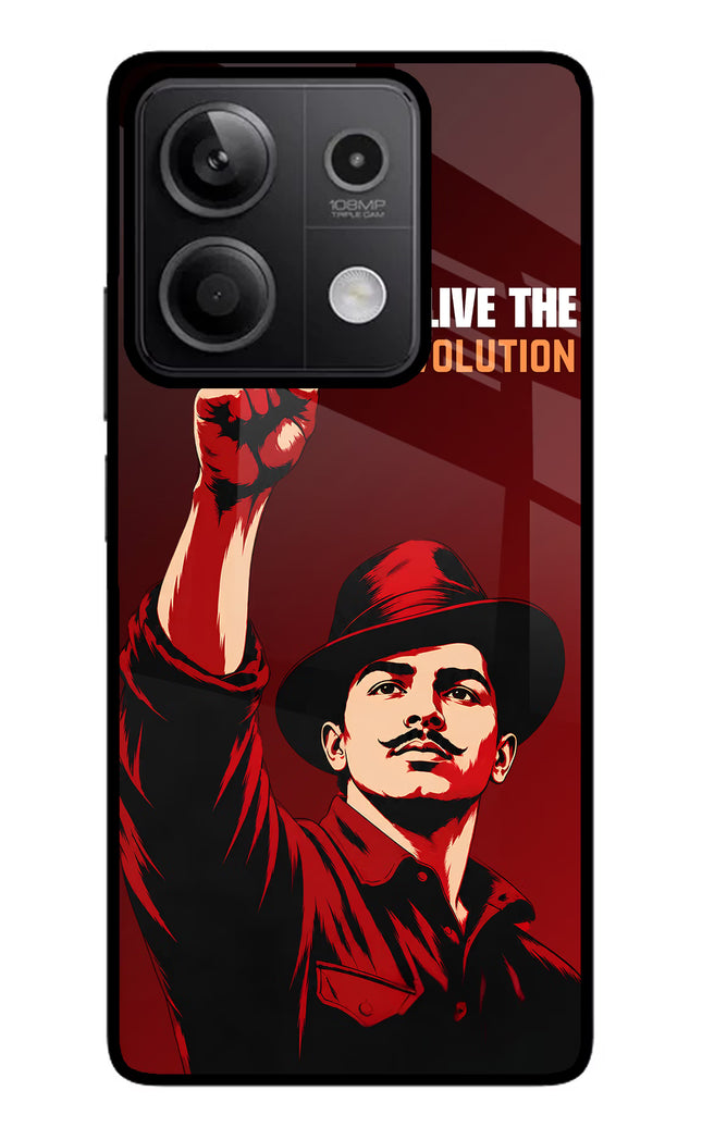 Bhagat Singh Revolution Redmi Note 13 5G Glass Case