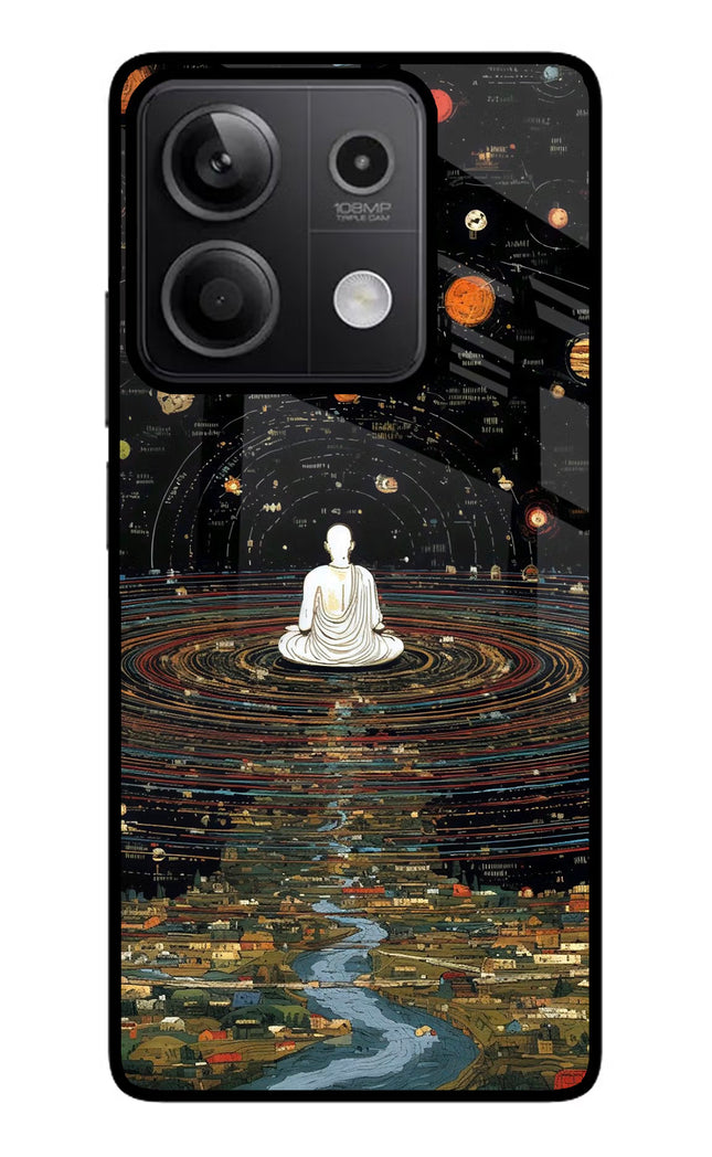 Space Monk Redmi Note 13 5G Glass Case