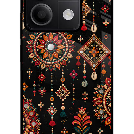 Boho Noir Redmi Note 13 5G Glass Case