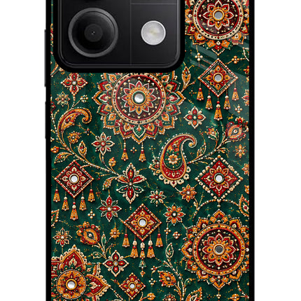 Green Pataka Redmi Note 13 5G Glass Case