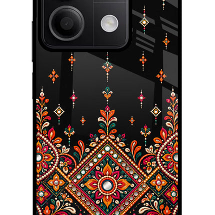Noir Mehfil Redmi Note 13 5G Glass Case
