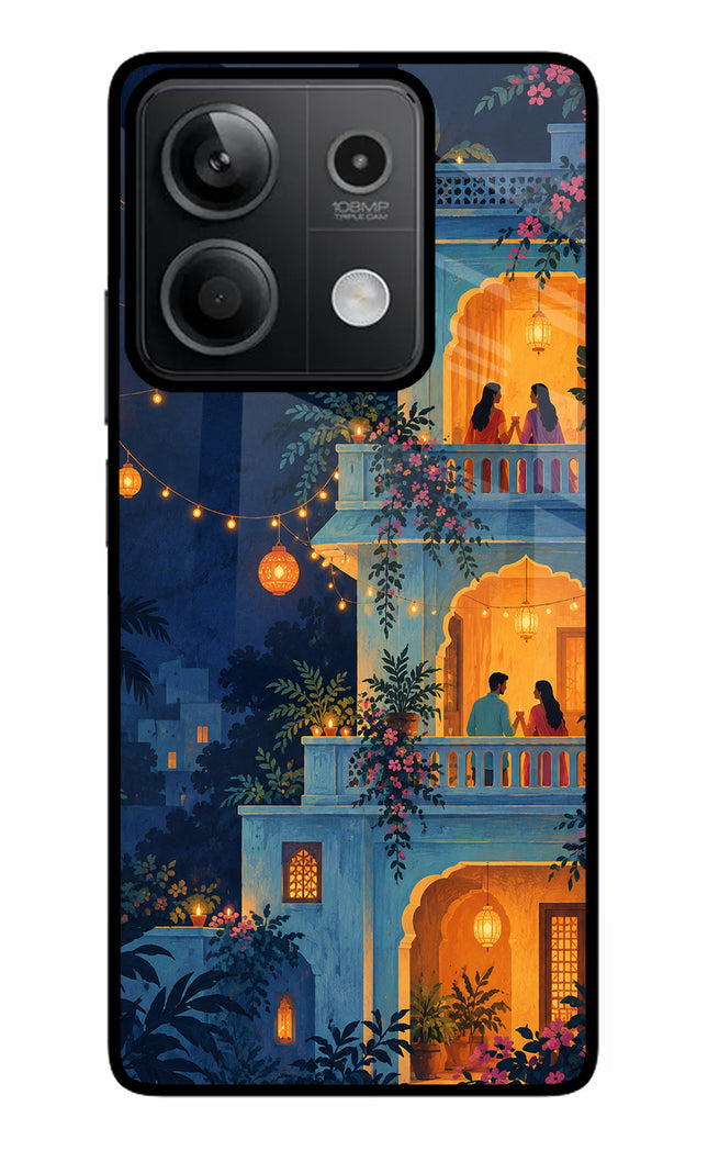 Balcony Glow Redmi Note 13 5G Glass Case