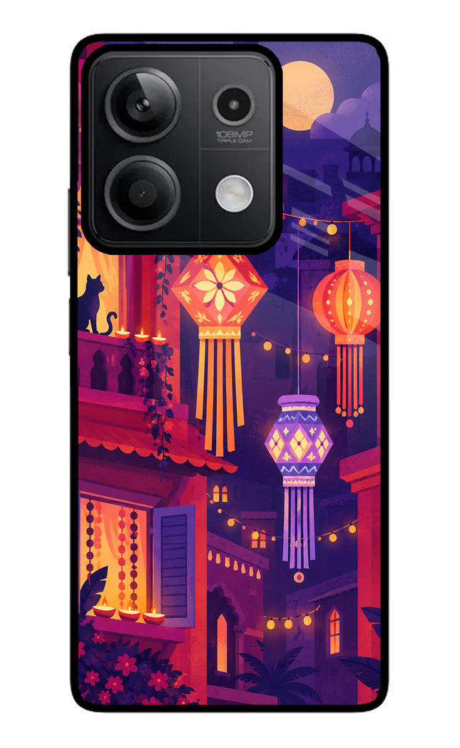 Lantern Lane Redmi Note 13 5G Glass Case