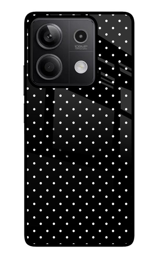 White Dots Redmi Note 13 5G Glass Case