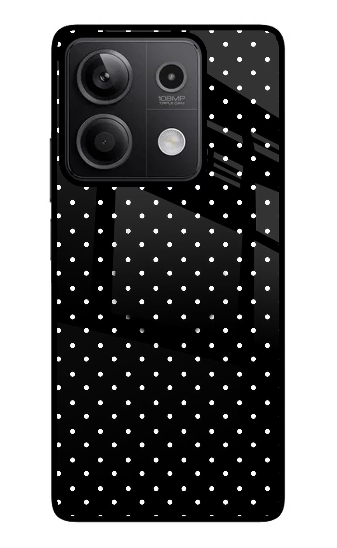 White Dots Redmi Note 13 5G Pop Case by Casekaro