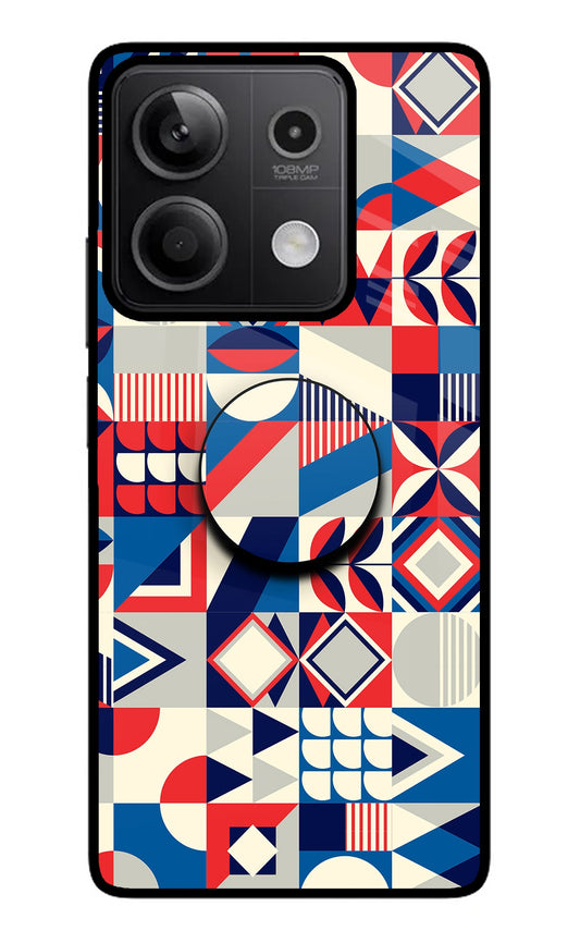 Colorful Pattern Redmi Note 13 5G Glass Case