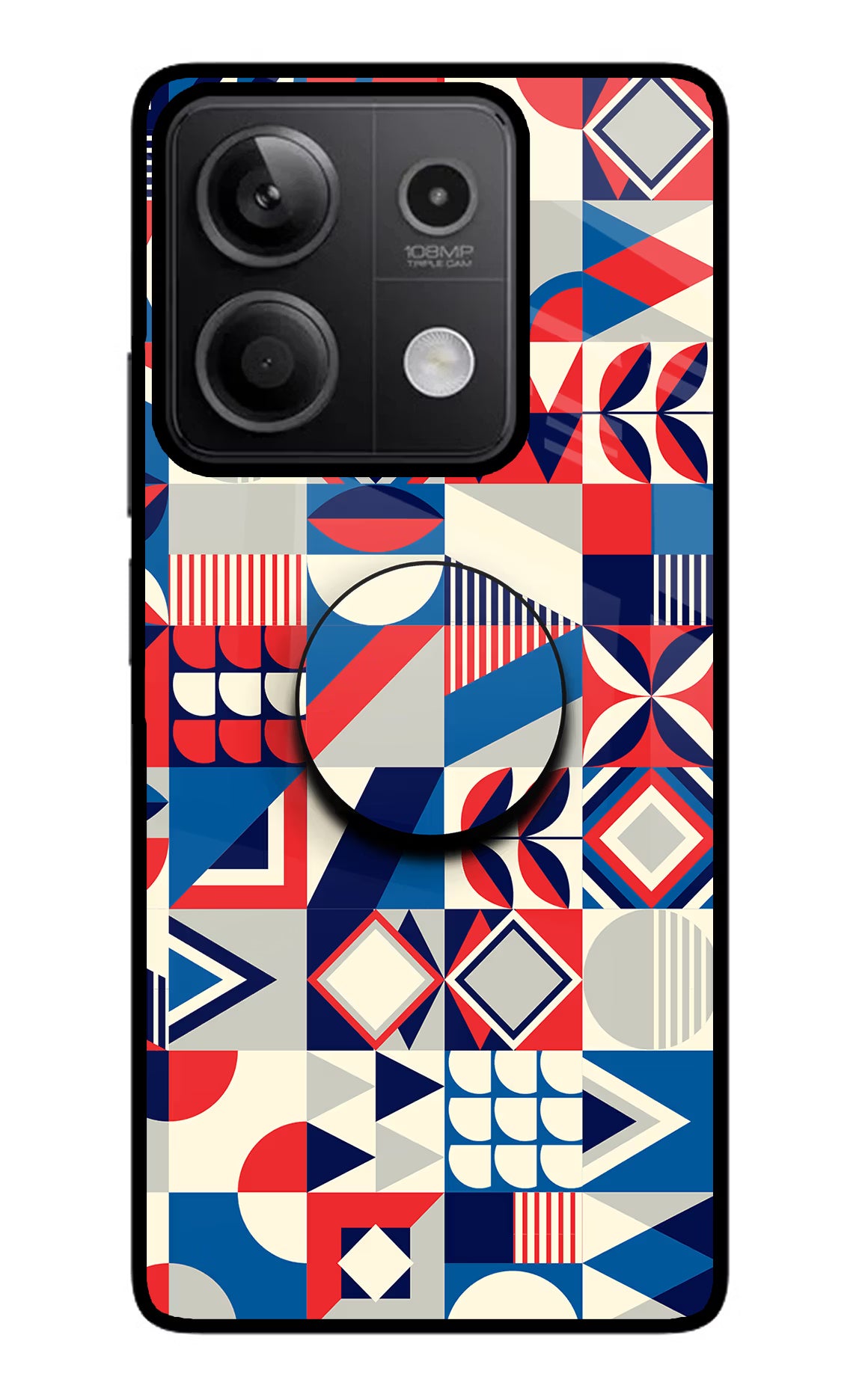 Colorful Pattern Redmi Note 13 5G Pop Case by Casekaro