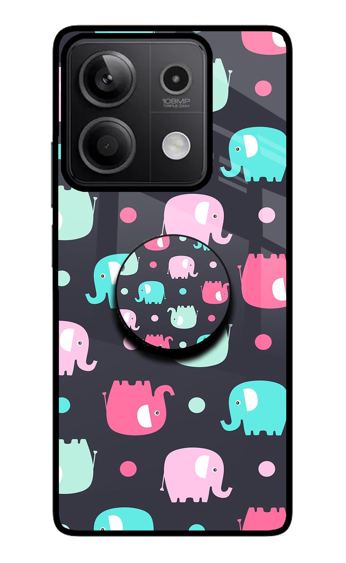 Baby Elephants Redmi Note 13 5G Pop Case