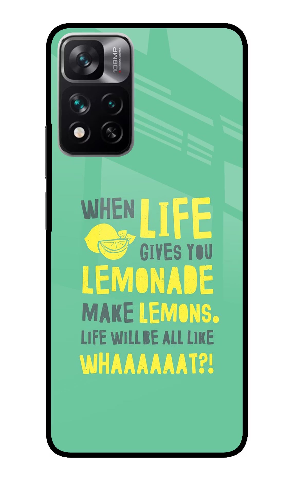 Quote Redmi Note 13 Pro 5G Glass Case Back Cover by Casekaro