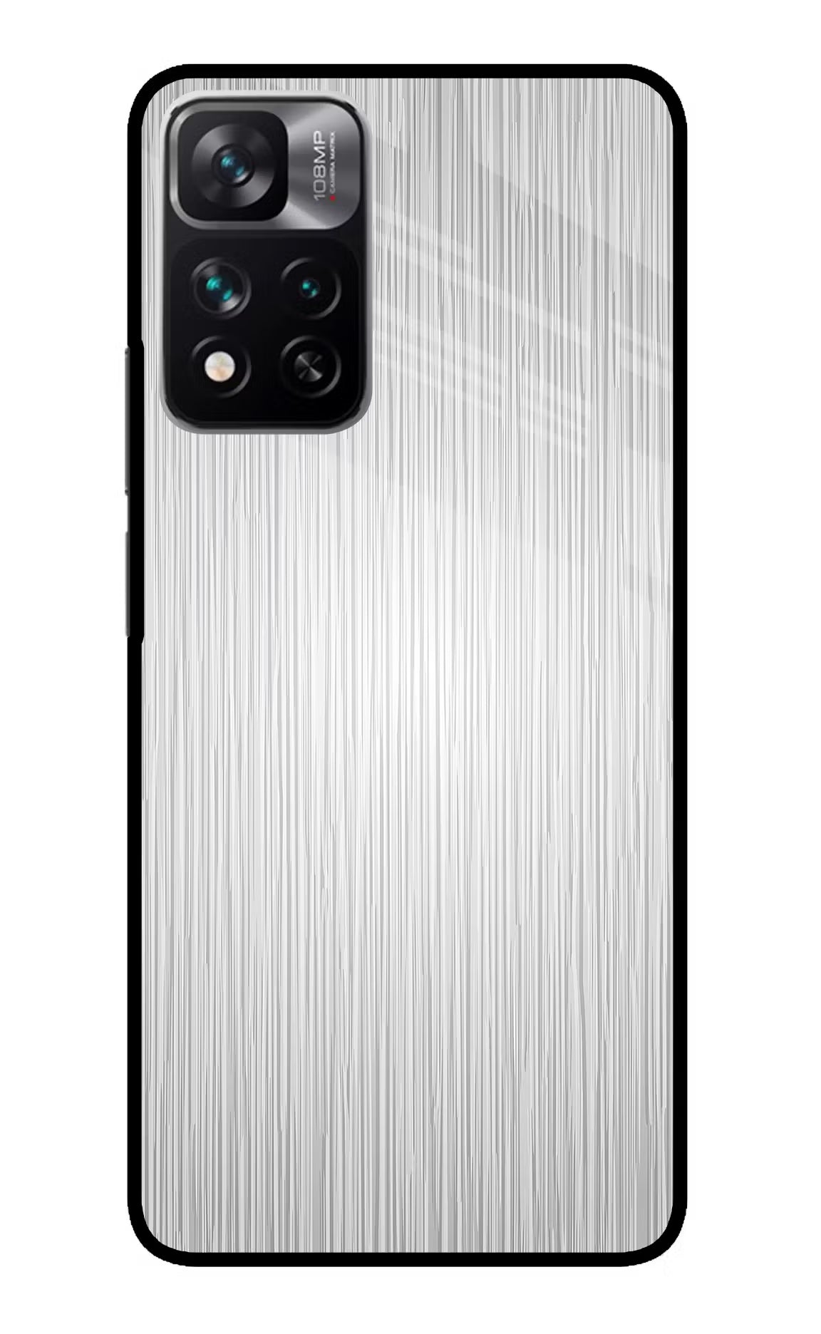 Wooden Grey Texture Redmi Note 13 Pro 5G Glass Case Back Cover by Casekaro