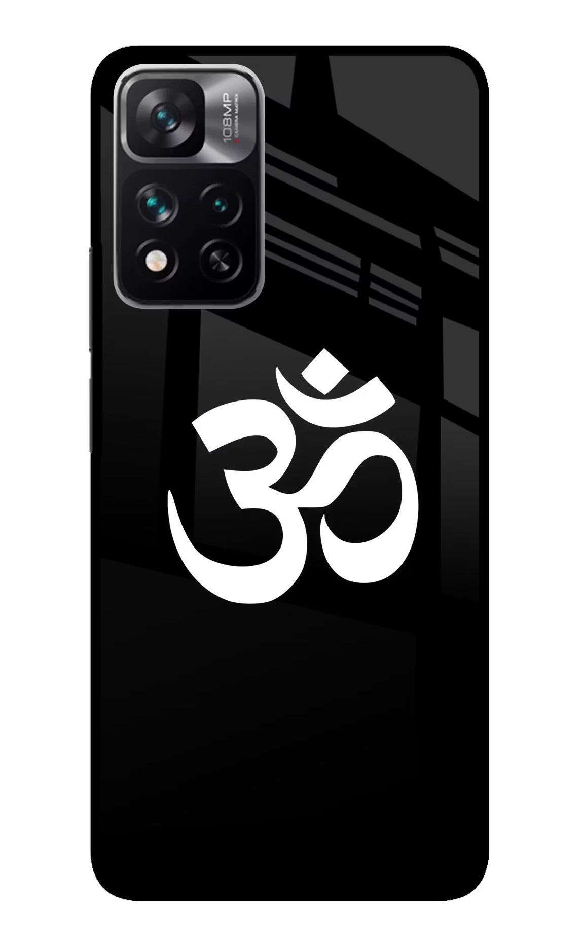Om Redmi Note 13 Pro 5G Glass Case Back Cover by Casekaro
