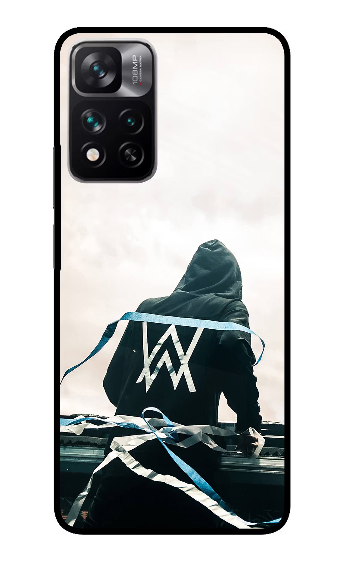 Alan Walker Redmi Note 13 Pro 5G Glass Case Back Cover by Casekaro