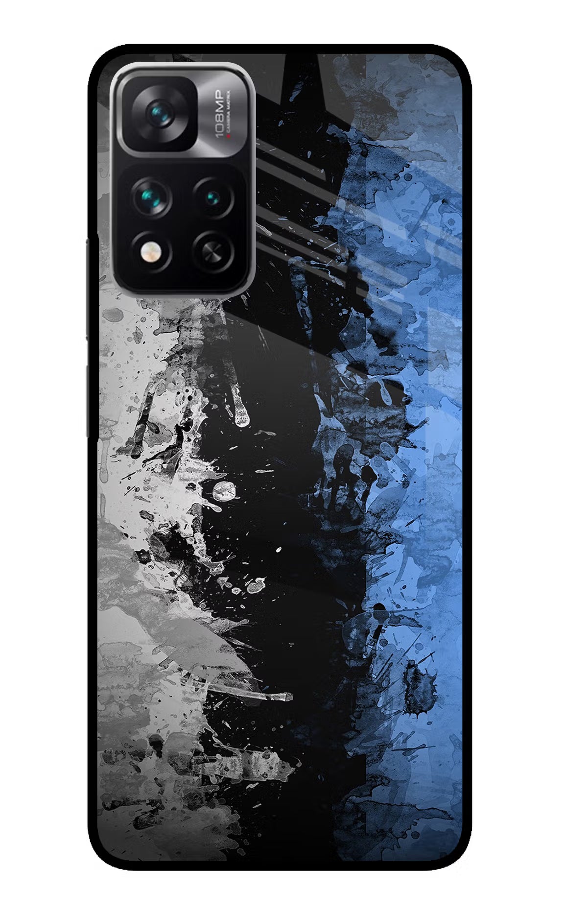 Artistic Design Redmi Note 13 Pro 5G Glass Case Back Cover by Casekaro