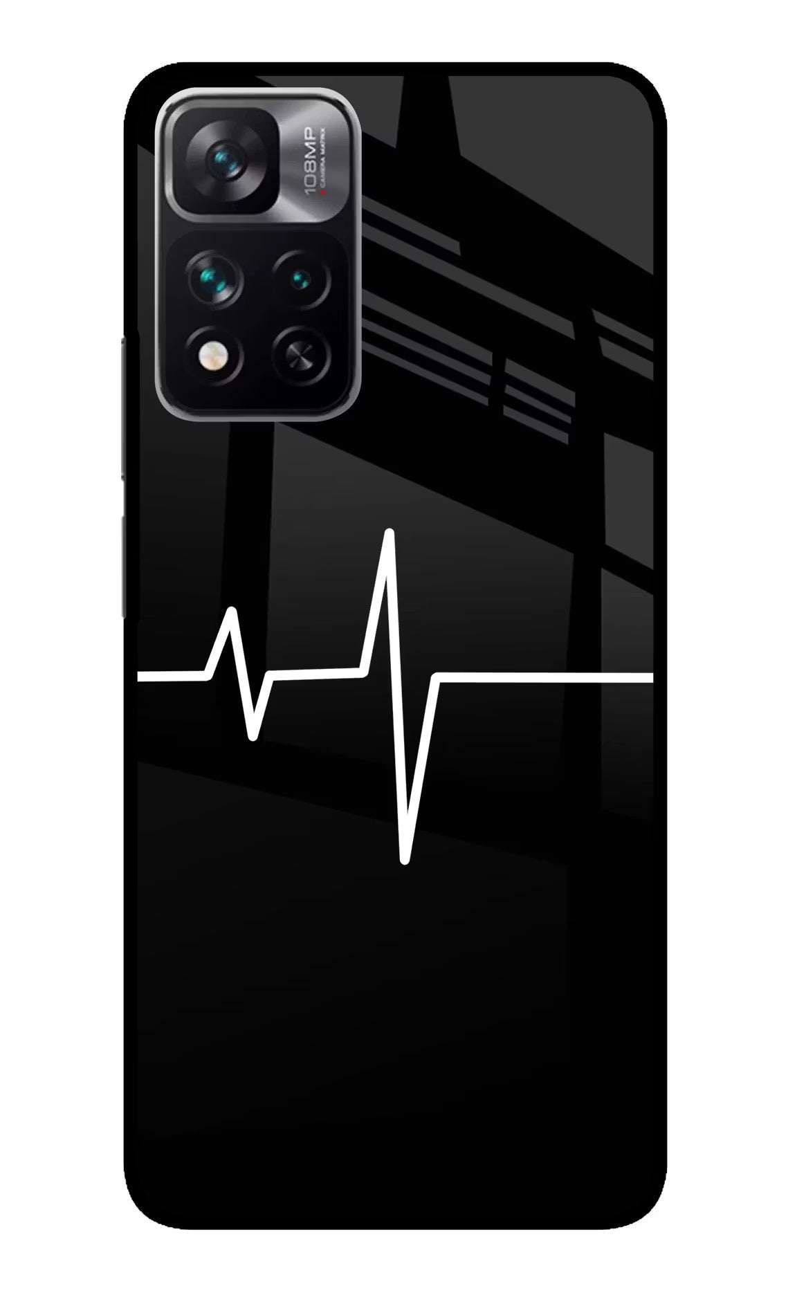 Heart Beats Redmi Note 13 Pro 5G Glass Case Back Cover by Casekaro
