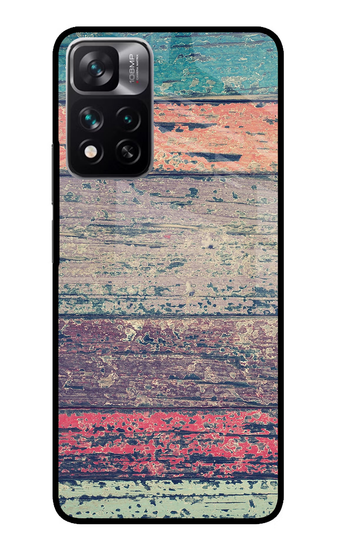 Colourful Wall Redmi Note 13 Pro 5G Glass Case Back Cover by Casekaro
