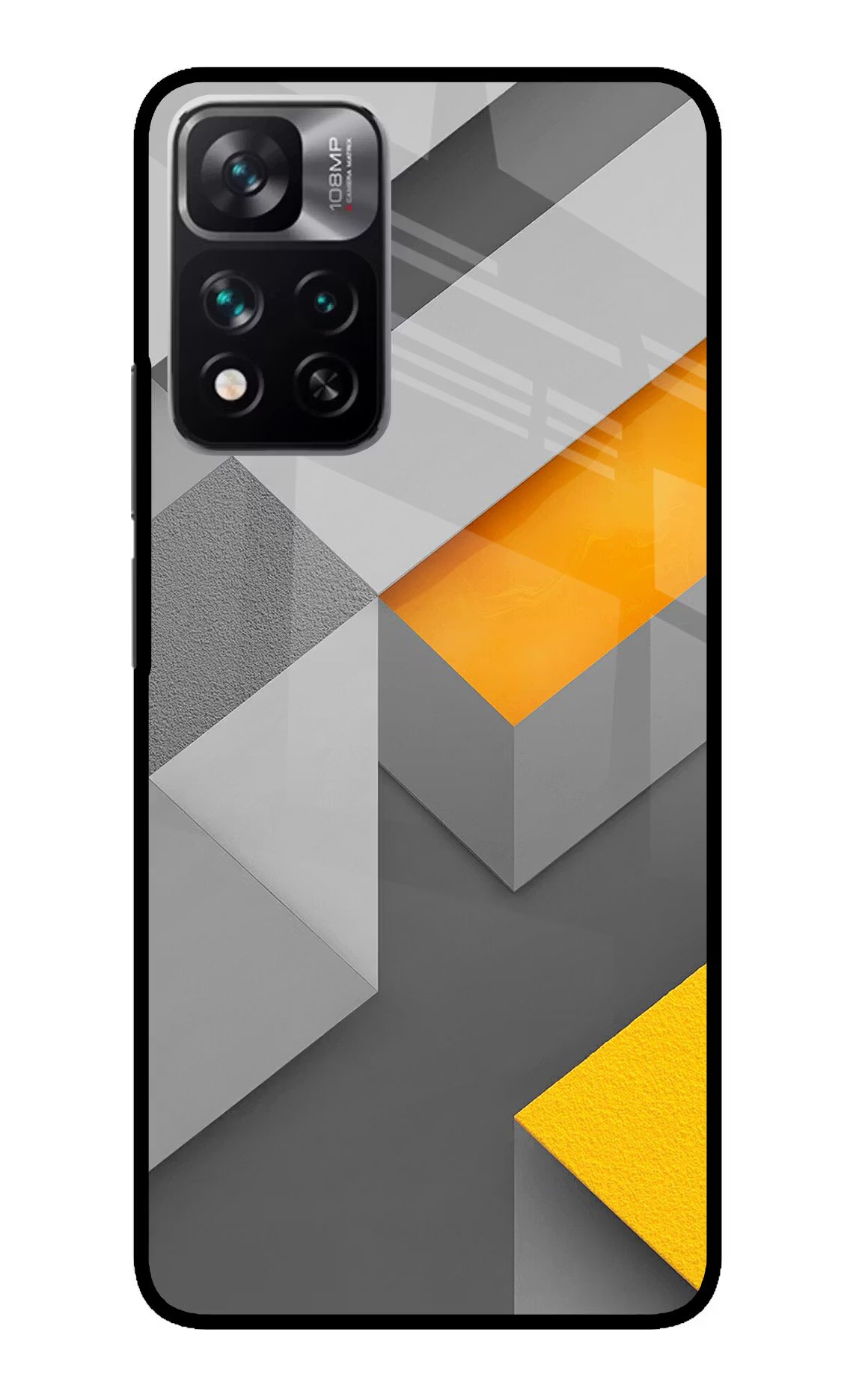 Abstract Redmi Note 13 Pro 5G Glass Case Back Cover by Casekaro