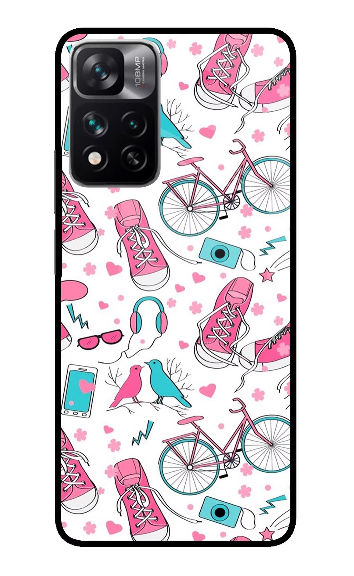 Artwork Redmi Note 13 Pro 5G Glass Case Back Cover by Casekaro