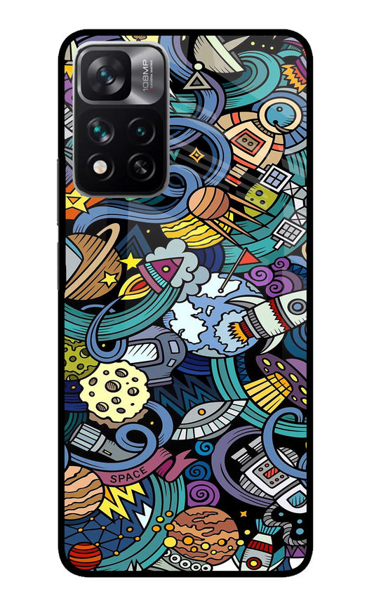 Space Abstract Redmi Note 13 Pro 5G Glass Case