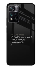 Life Motto Code Redmi Note 13 Pro 5G Glass Case