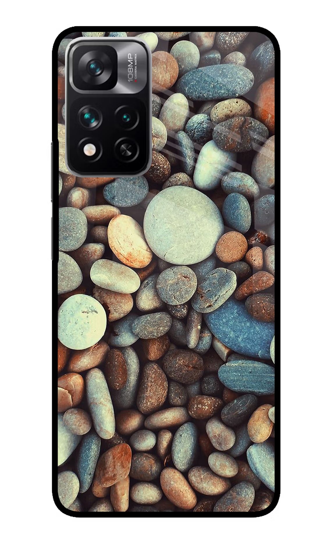 Pebble Redmi Note 13 Pro 5G Glass Case Back Cover by Casekaro