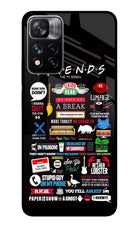 FRIENDS Redmi Note 13 Pro 5G Glass Case