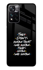 FRIENDS Dialogue Redmi Note 13 Pro 5G Glass Case