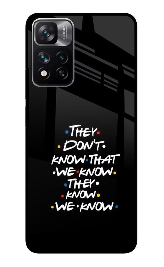FRIENDS Dialogue Redmi Note 13 Pro 5G Glass Case