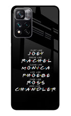 FRIENDS Character Redmi Note 13 Pro 5G Glass Case