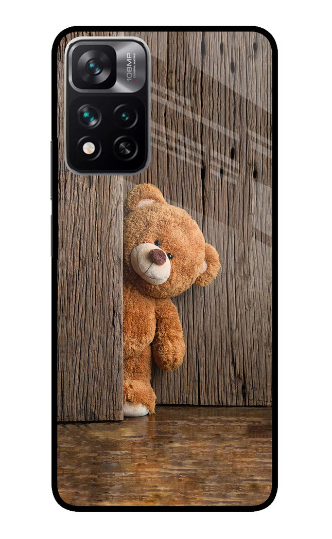 Teddy Wooden Redmi Note 13 Pro 5G Glass Case