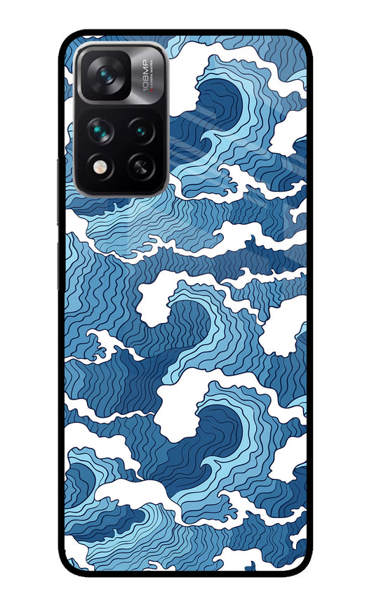 Blue Waves Redmi Note 13 Pro 5G Glass Case