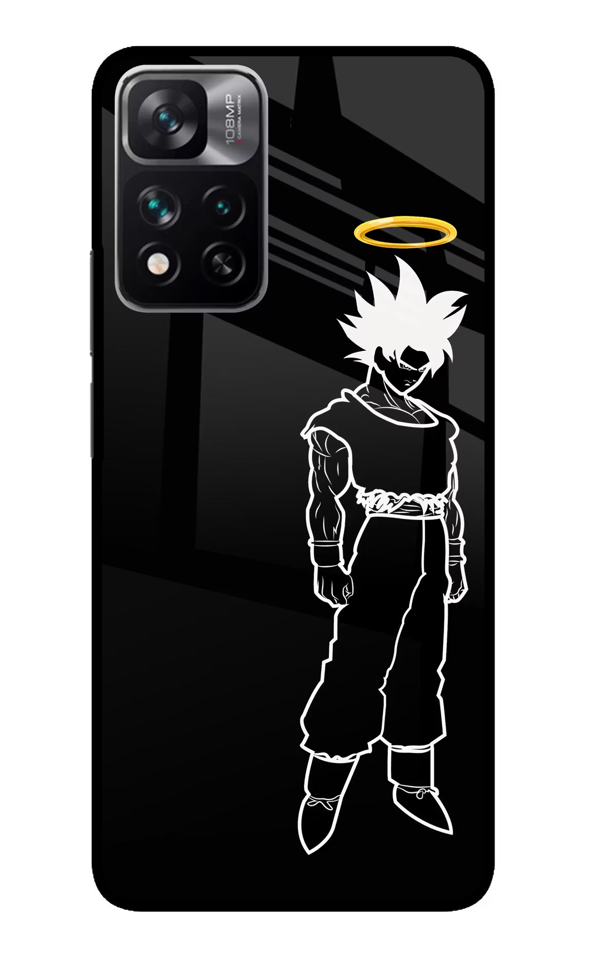 DBS Character Redmi Note 13 Pro 5G Glass Case Back Cover by Casekaro