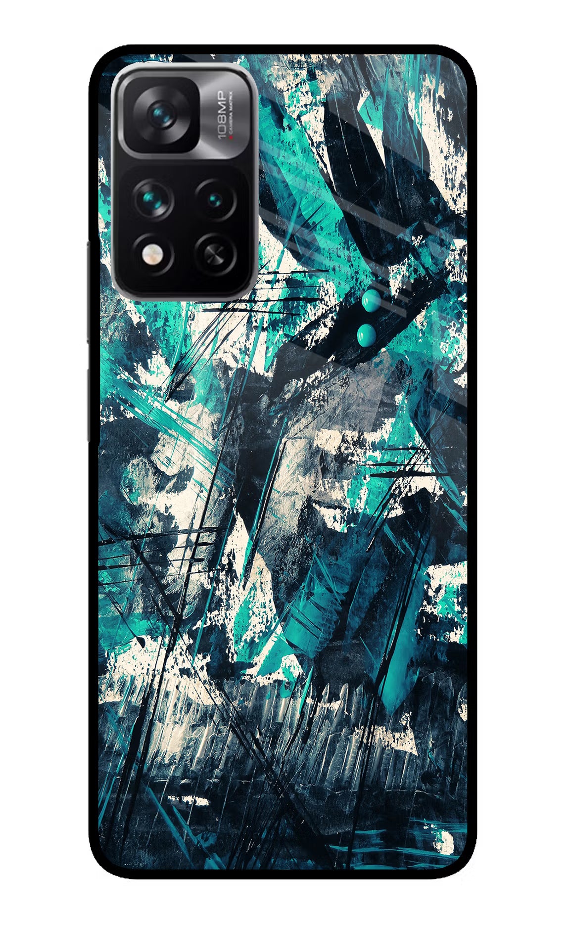 Artwork Redmi Note 13 Pro 5G Glass Case Back Cover by Casekaro