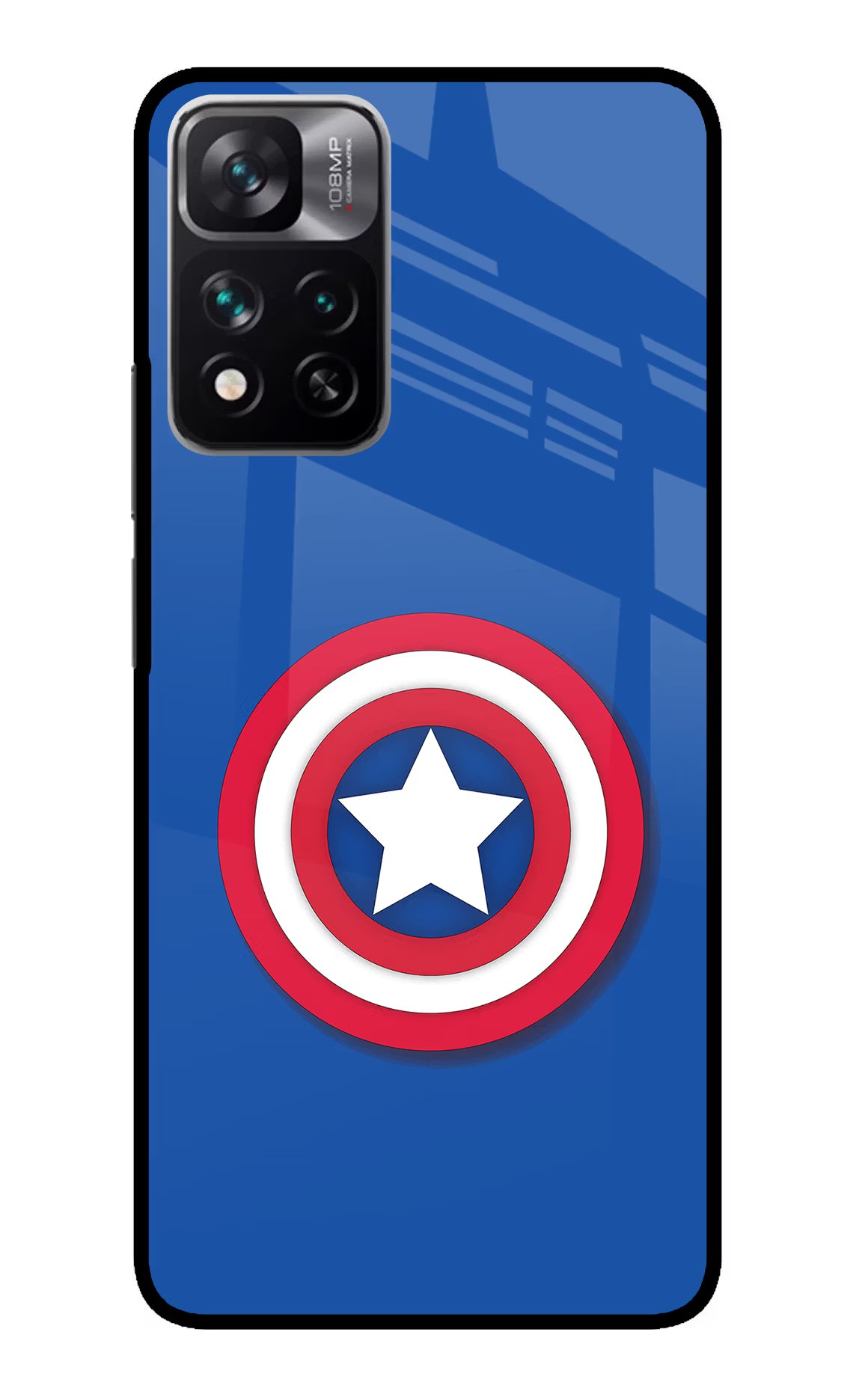 Shield Redmi Note 13 Pro 5G Glass Case Back Cover by Casekaro